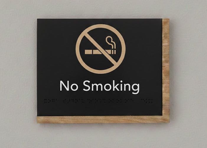 No Smoking Sign | Edge Wood
