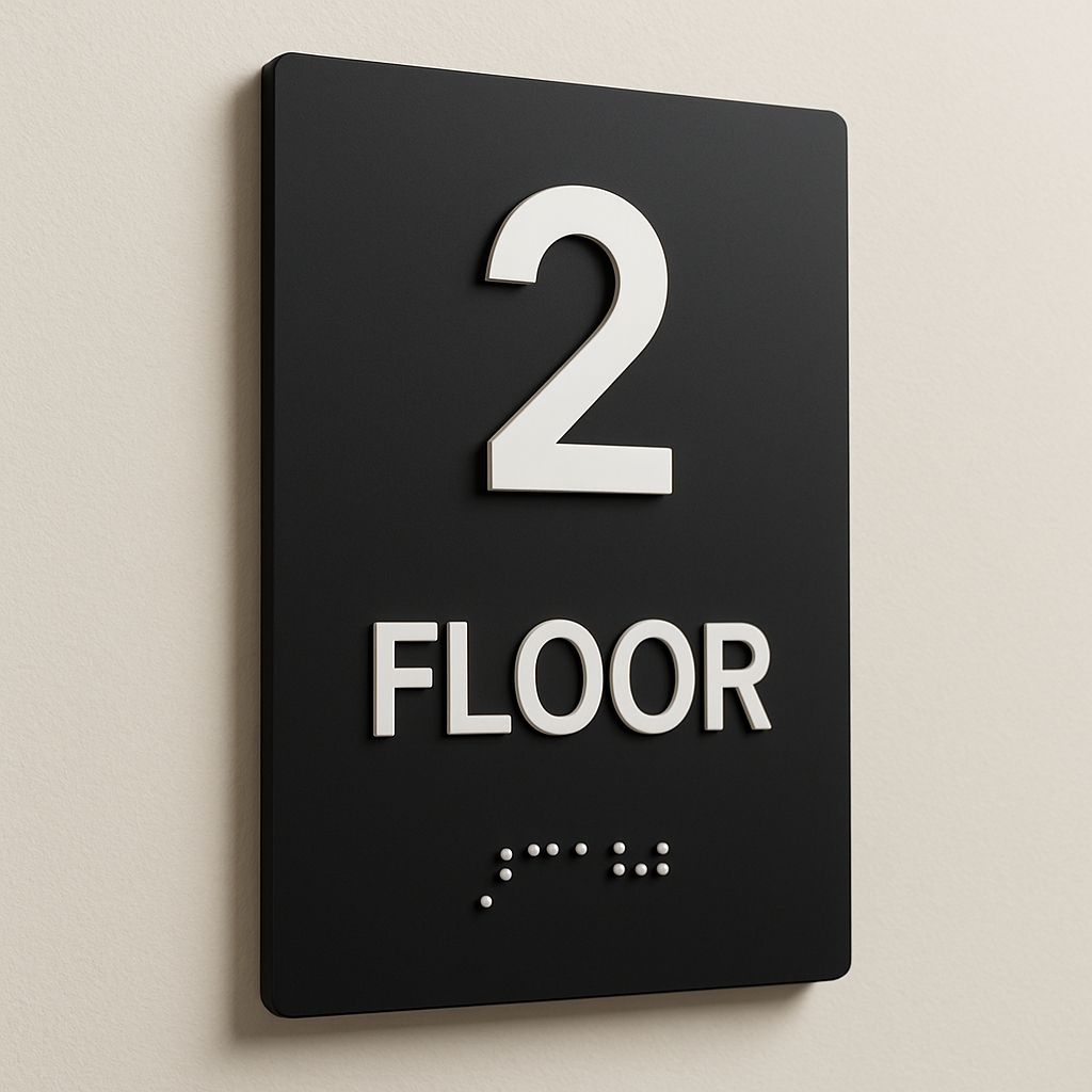 Floor Number Sign