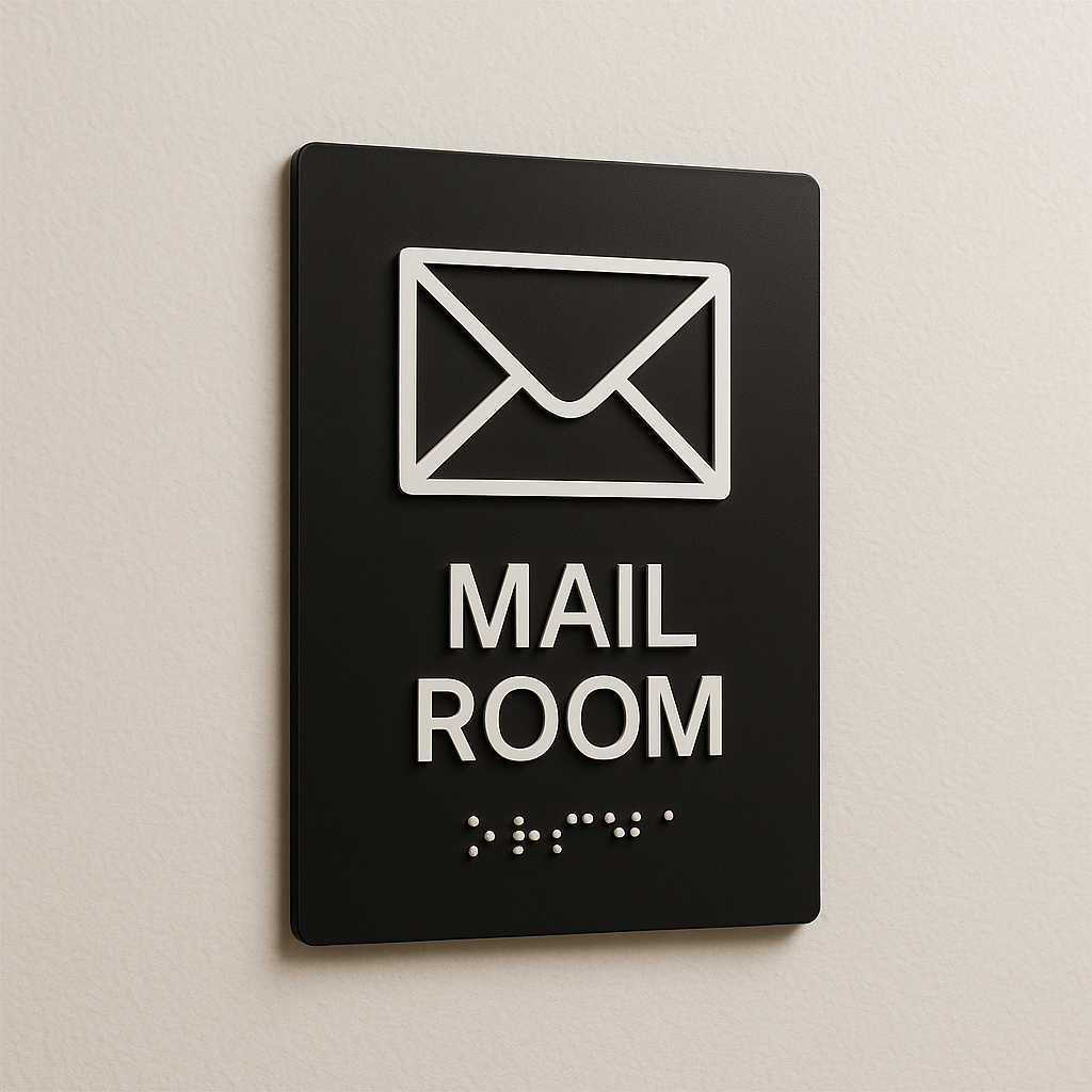 Mail Room Sign