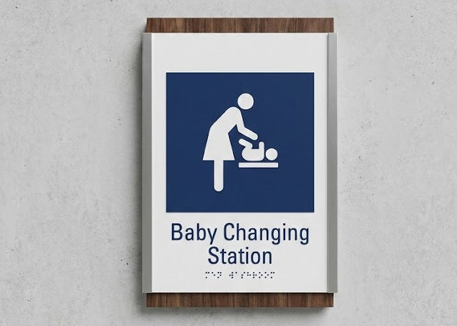 Baby Changing Station Sign | MultiLayer