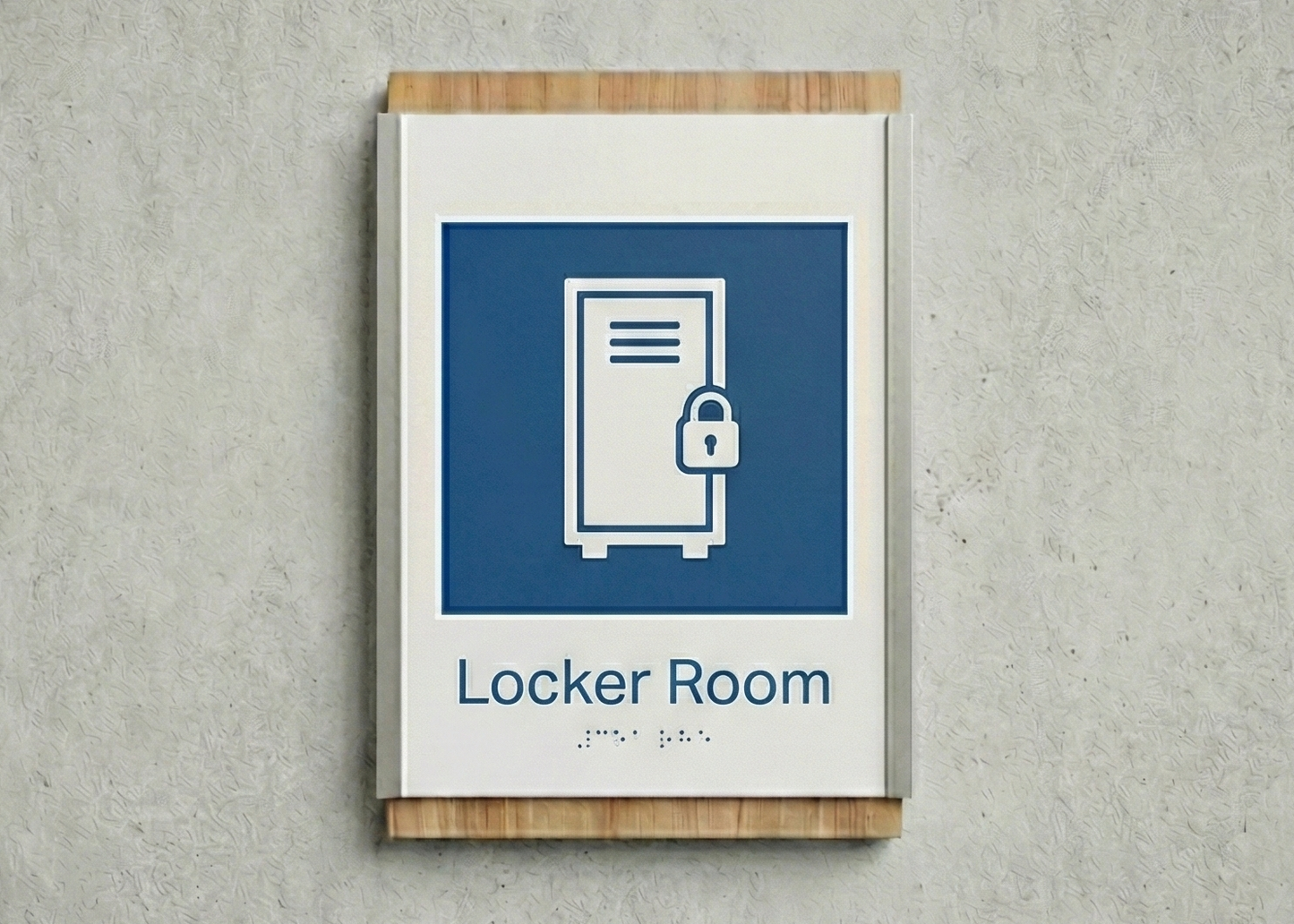 Locker Room Sign | MultiLayer
