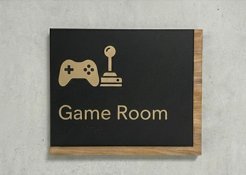 Game Room Sign | Edge Wood