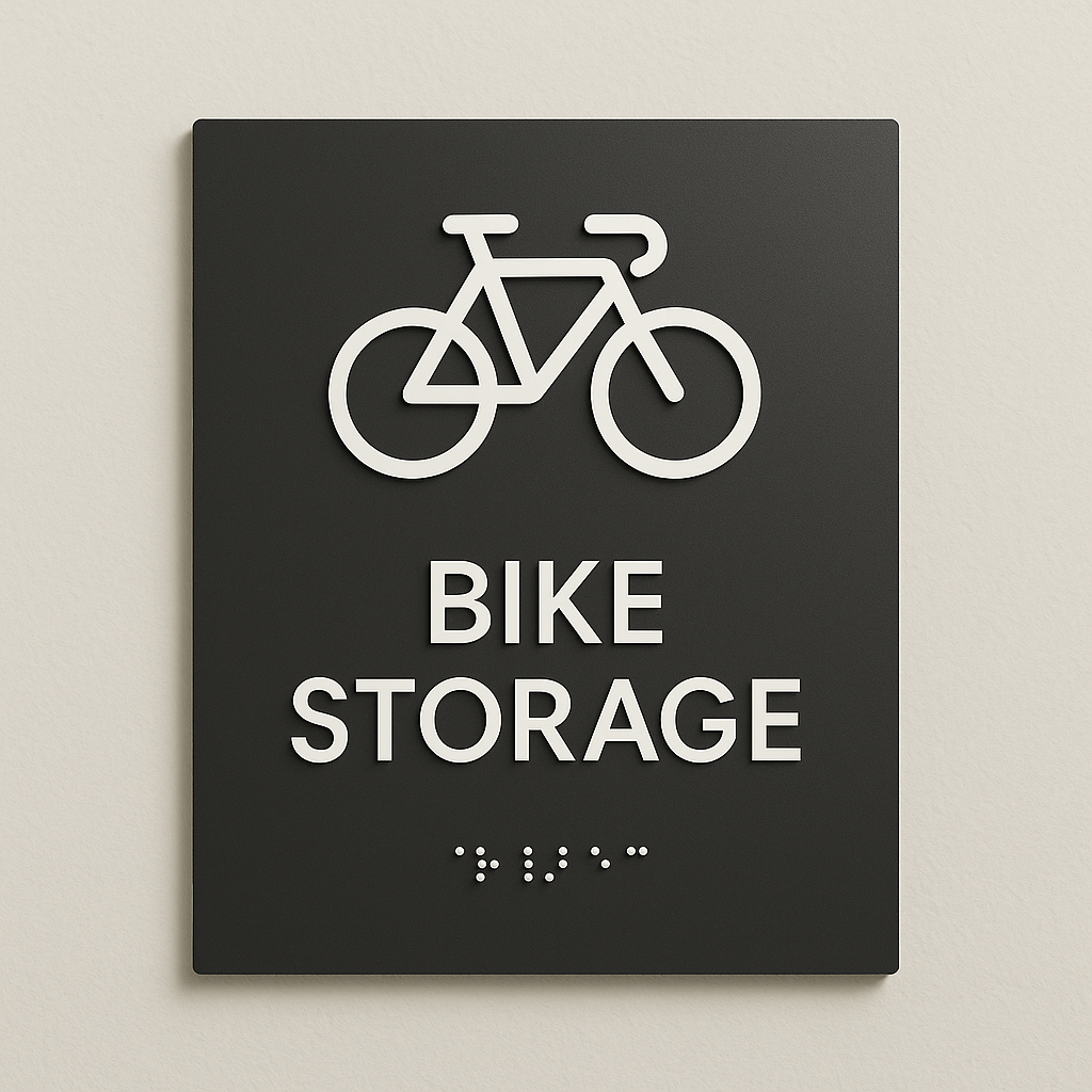 Bike Storage Sign