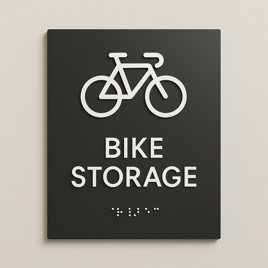 Bike Storage Sign