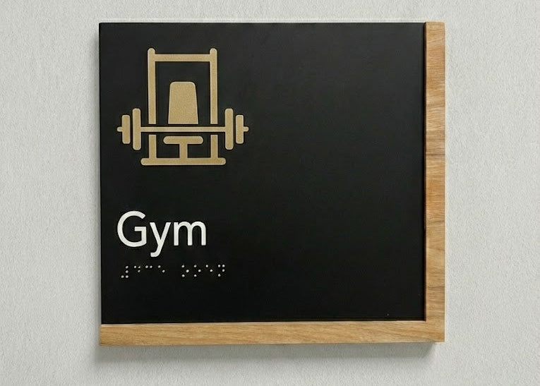 Gym Sign | Edge Wood