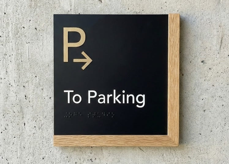 To Parking Sign | Edge Wood