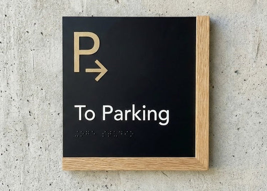 To Parking Sign | Edge Wood