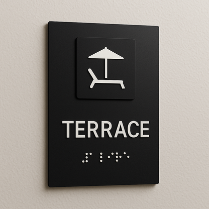 Terrace Sign | Minimal Classic