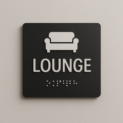 Lounge Sign | Minimal Classic