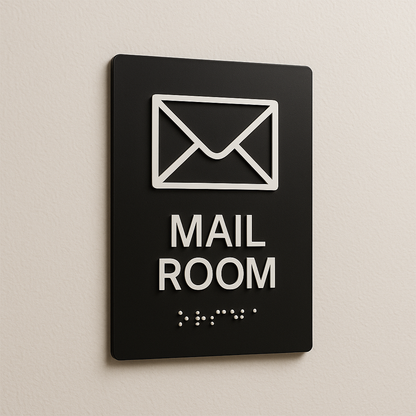 Mail Room Sign | Minimal Classic