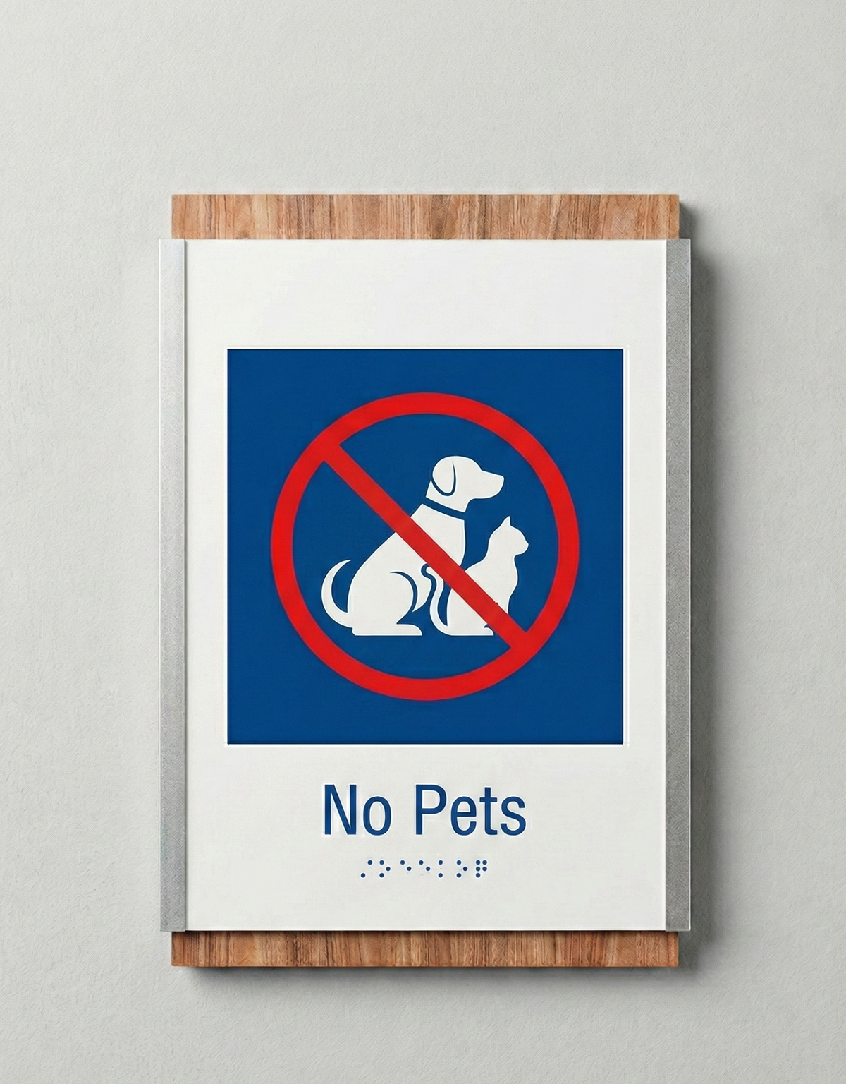No Pets Sign | MultiLayer