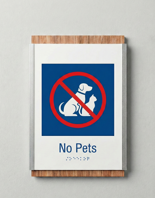 No Pets Sign | MultiLayer