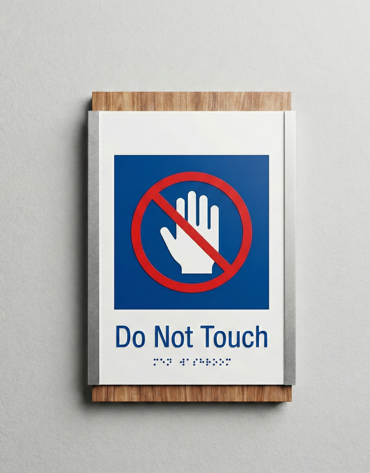 Do Not Touch Sign | MultiLayer