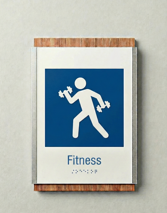Fitness Sign | MultiLayer