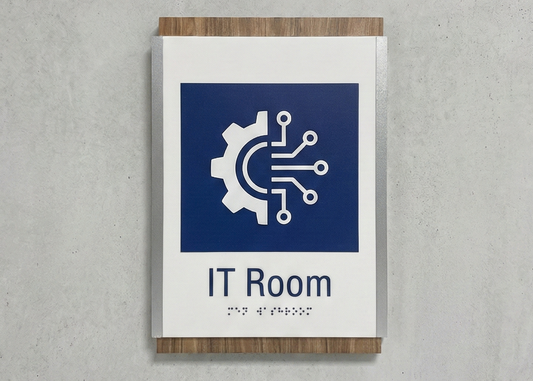 IT Room Sign | MultiLayer