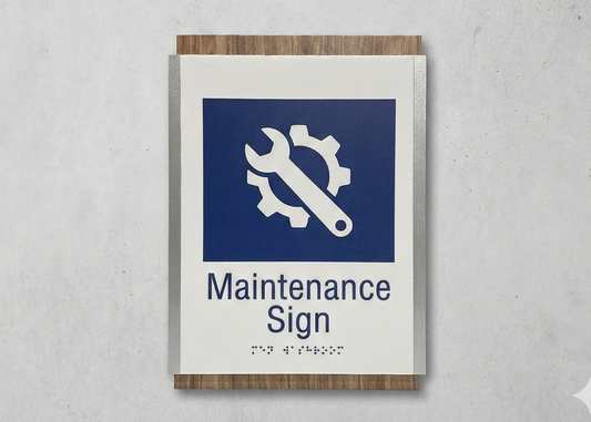 Maintenance Sign | MultiLayer