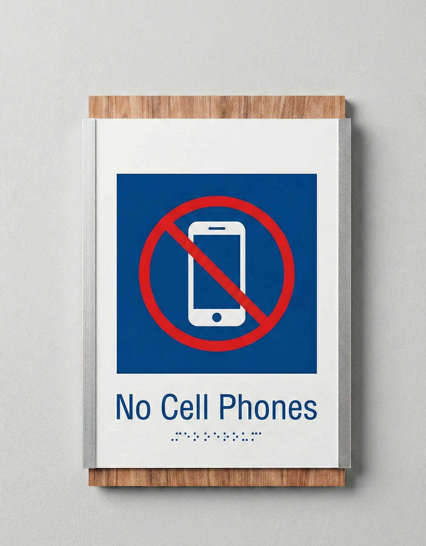 No Cell Phones Sign | MultiLayer