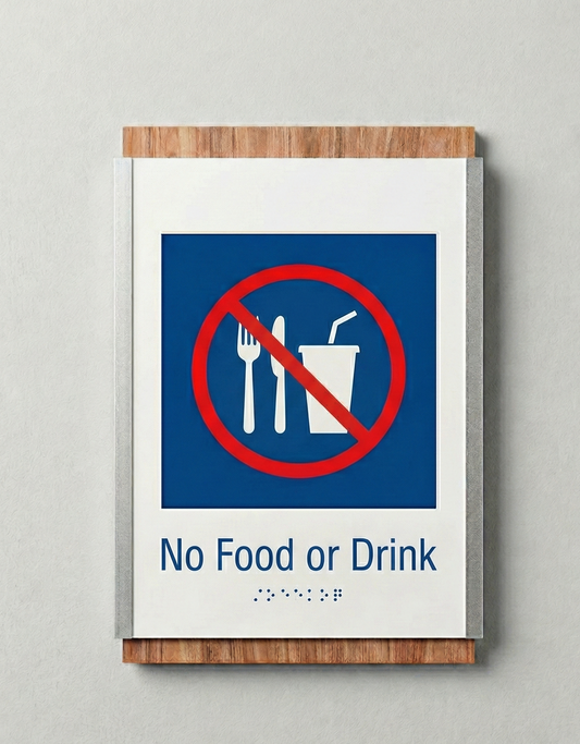 No Food or Drink Sign | MultiLayer