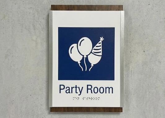 Party Room Sign | MultiLayer