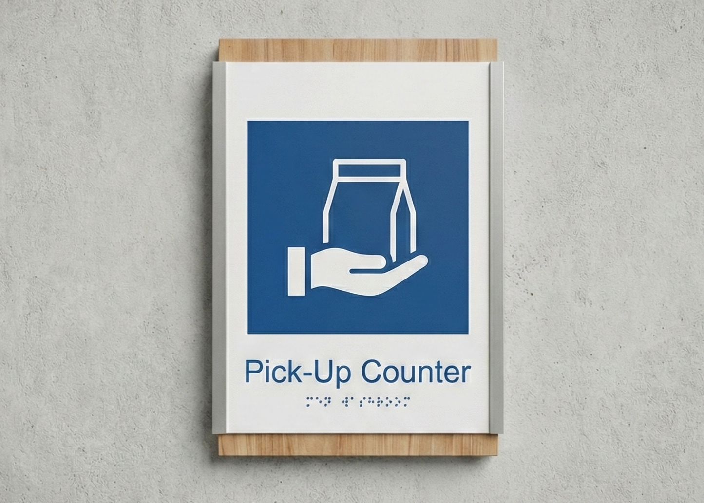 Pick‑Up Counter Sign | MultiLayer