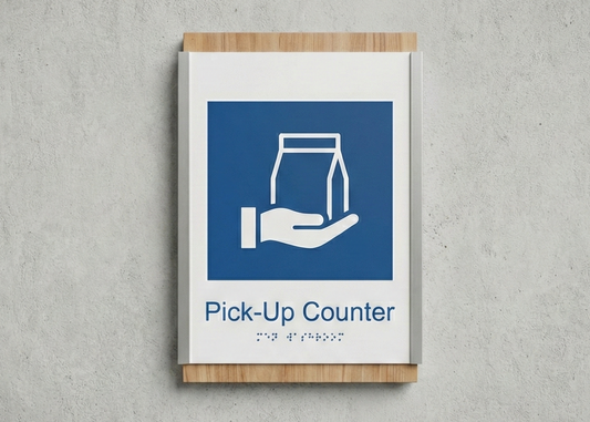 Pick‑Up Counter Sign | MultiLayer