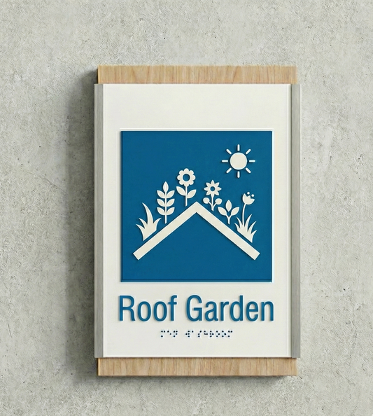 Roof Garden Sign | MultiLayer