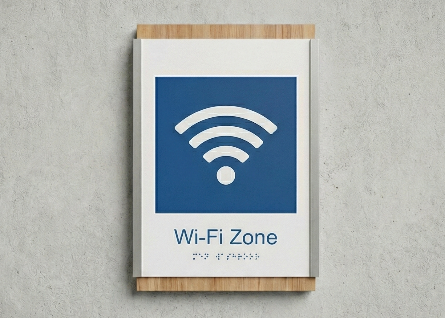 Wi‑Fi Zone Sign | MultiLayer
