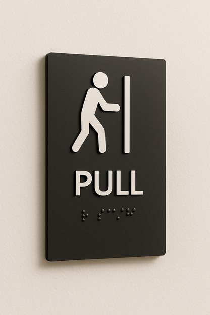 Pull Sign | Minimal Classic