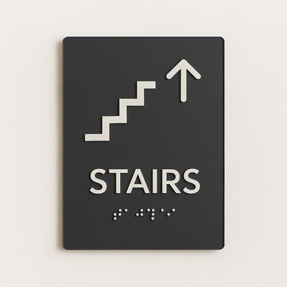 Stairs Sign | Minimal Classic