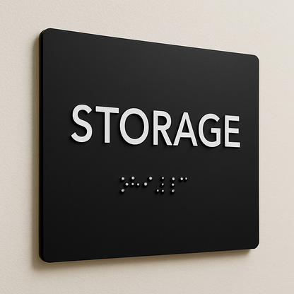 Storage Sign | Minimal Classic