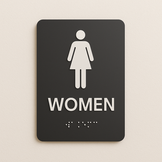 Women Restroom Sign