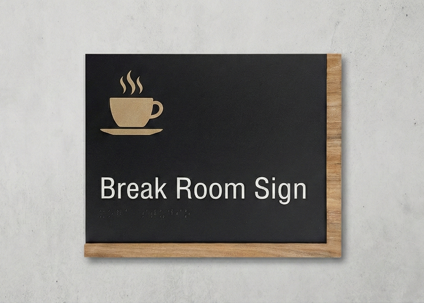 Break Room Sign | Edge Wood