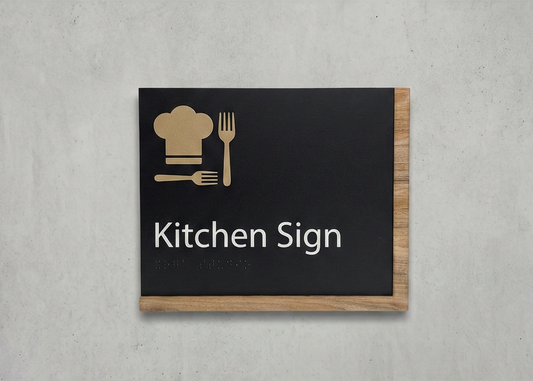 Kitchen Sign | Edge Wood