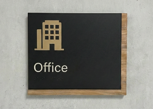 Office Sign | Edge Wood