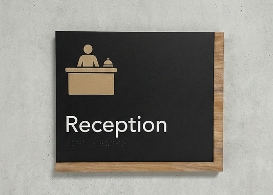Reception Sign | Edge Wood
